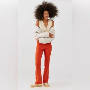 NWT Urban Outfitters Gia Slim Trouser Pant size 10 terracotta